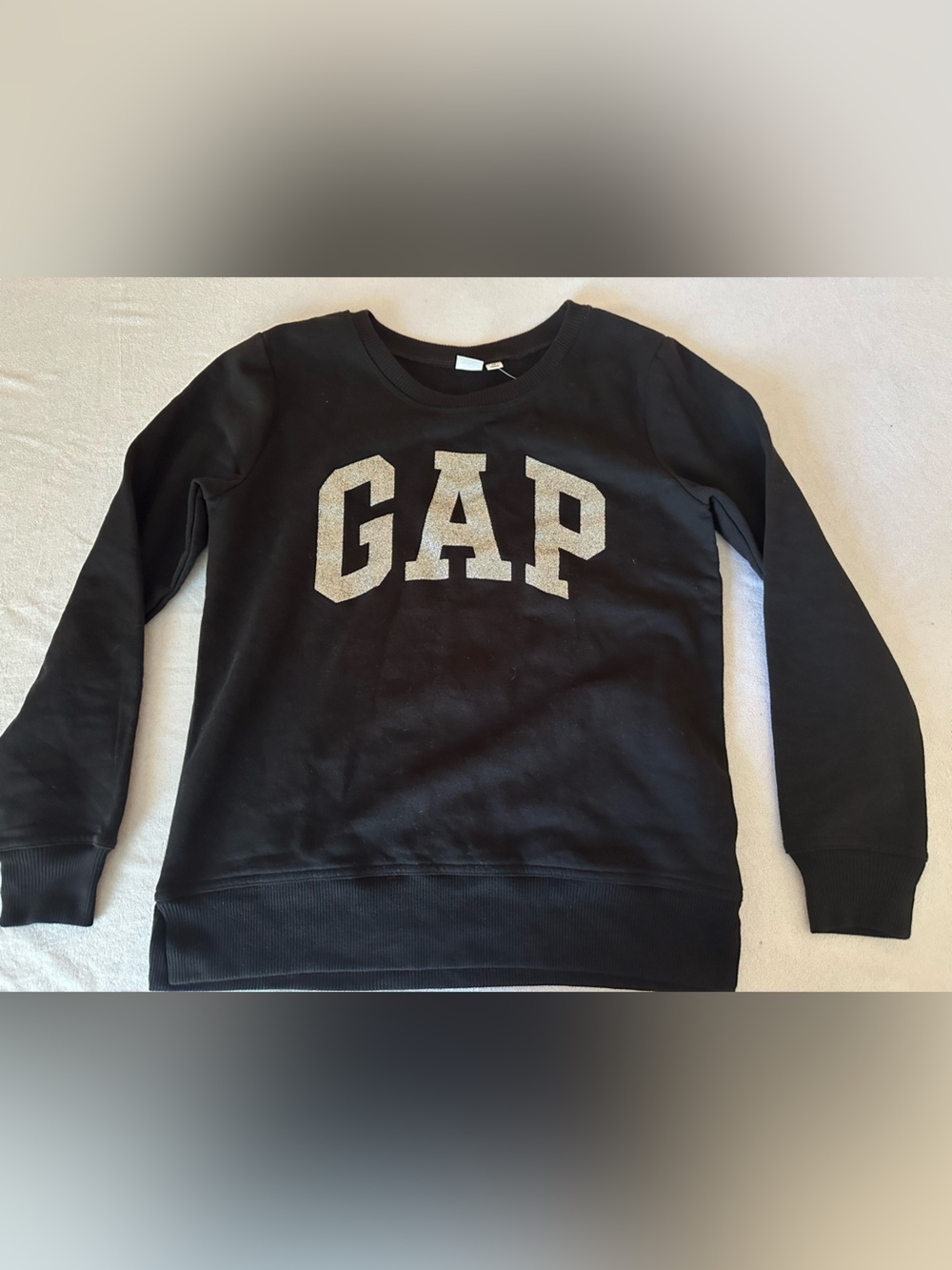 GAP Glittery Logo Crewneck Sweatshirt